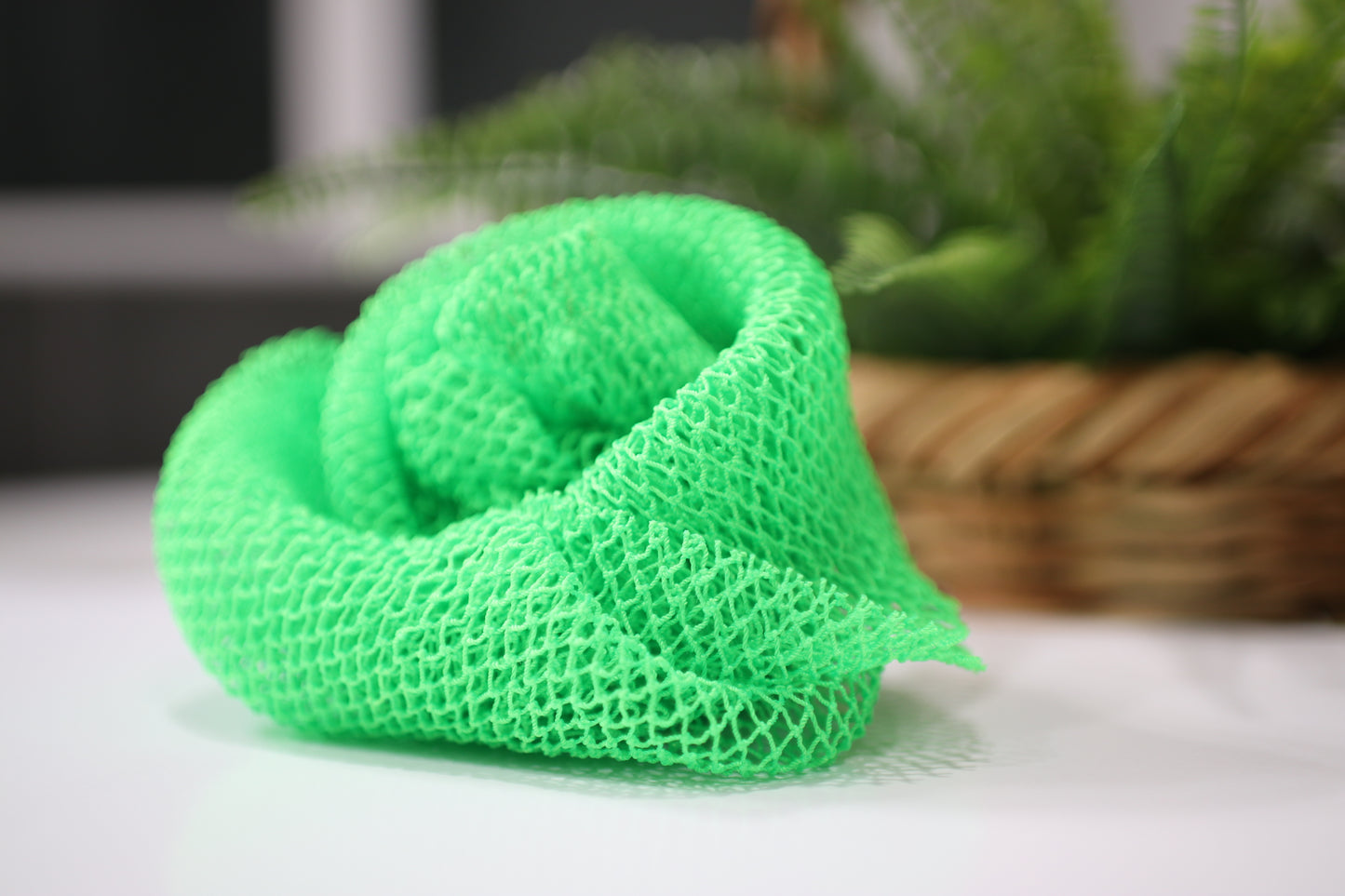 net sponge green frobelle naturale