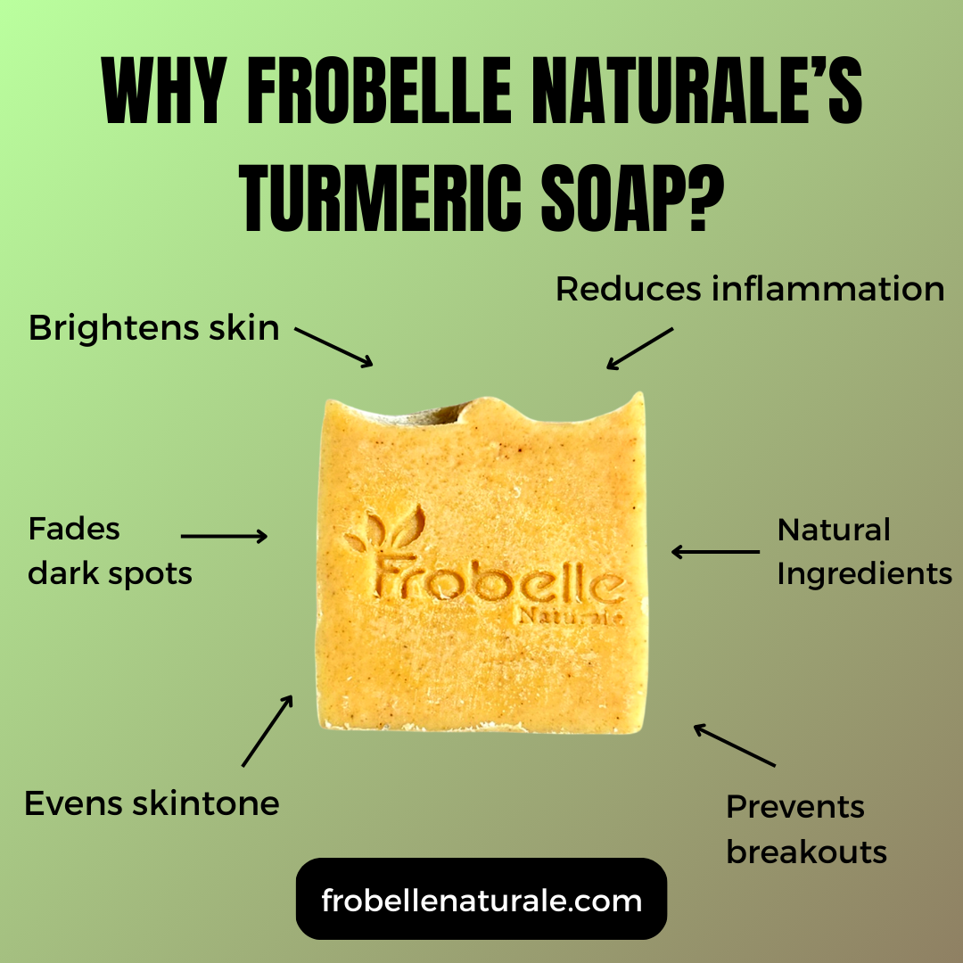 why turmeric soap frobelle naturale 