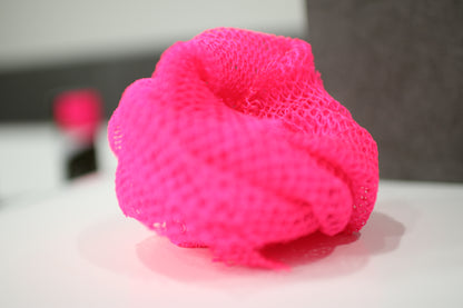 bath sponge pink frobelle naturale 